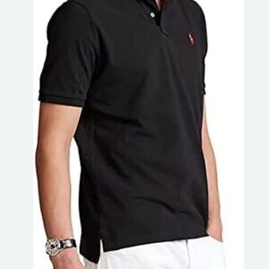 Polo by Ralph Lauren Black Short-Sleeve Polo Shirt